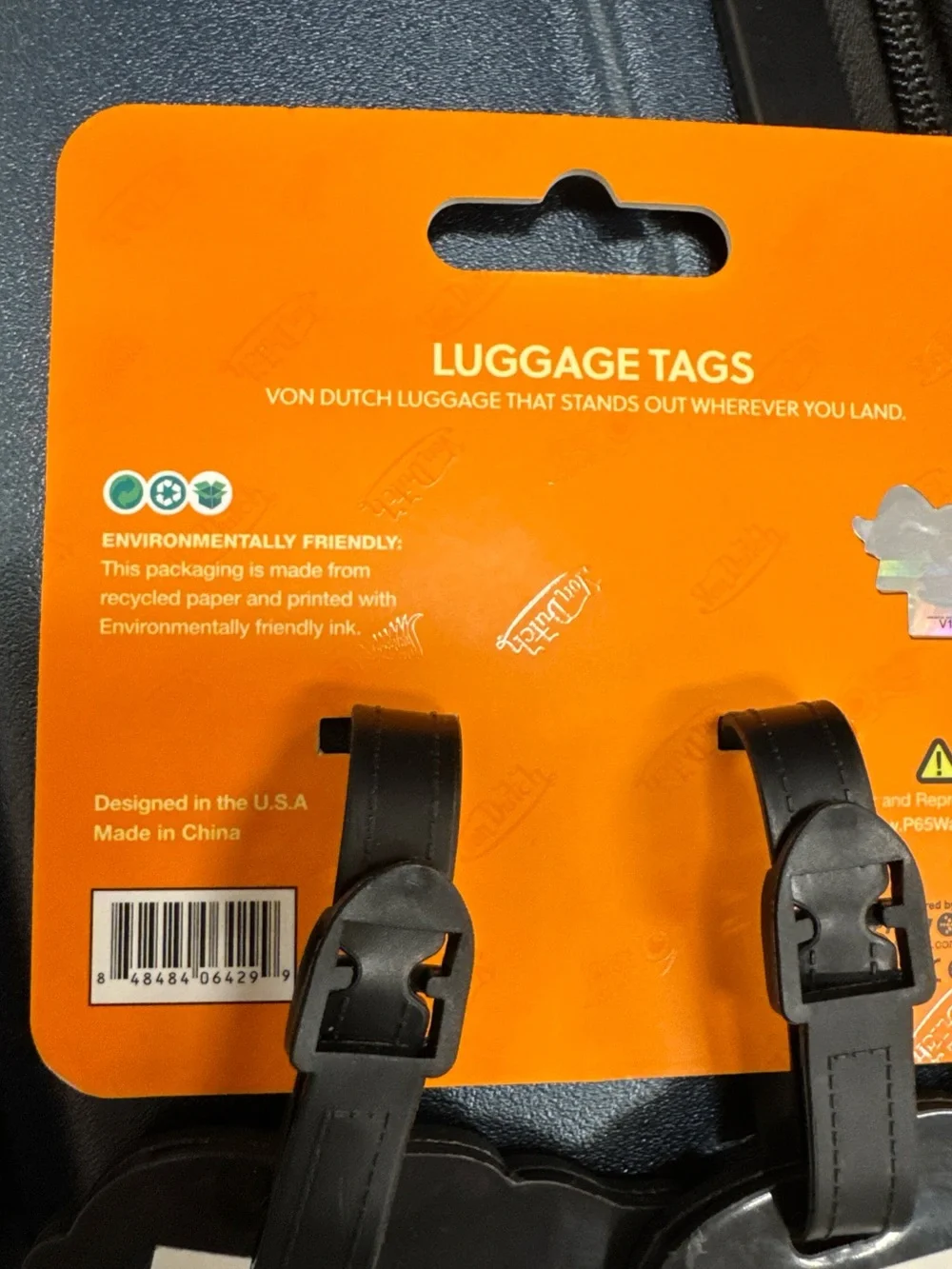 Set of “Von Dutch” Luggage Tags